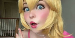 Belle delphine cosplay de peach Onlyfans XXX