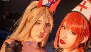 Candylion - Nurse Makima &amp; Nurse Power Onlyfans XXX