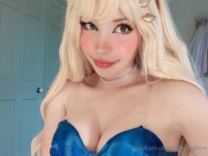 2 Lil Blue Bunny - Belle Delphine Onlyfans XXX