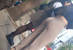 Caminando por Reforma me encontré este culo precioso