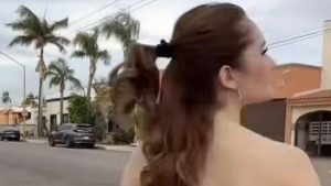 Hermosa culona en leggins