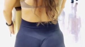 Flor de cola fitness leggins entangada