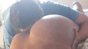 sucking ass