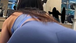 Culazo fitness calza azul