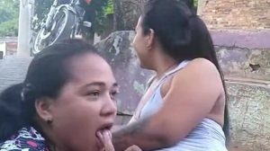 Hermanas putas en la calle hacen incesto real